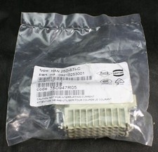 One 1 Harting 09210253001 Industrial Connector Insert HAN25D-STI-C NEW