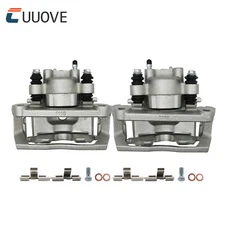 2x Rear Brake Caliper w/ Bracket for Dodge Durango 2004-2009 Ram 1500 2011-2018 