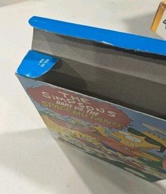 NES The Simpsons Bart Vs Space Mutants Boxed No Manual Nintendo Original 1991