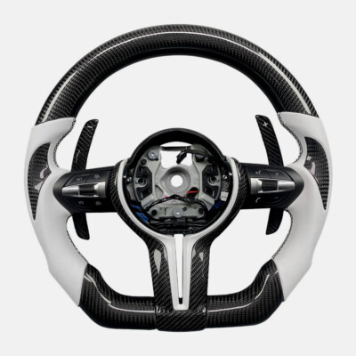 For BMW F Series F10 F30 F11 F15 F16 X5 X6 M2 M3 M4 Carbon Fiber Steering Wheel