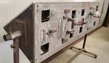 WELDING CLAMP TABLE, CUSTOM, 3 SIDED ROTARY, on casters