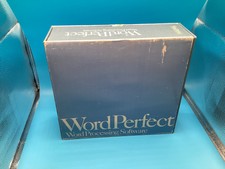 Vintage IBM Word Perfect 5.0 Manual Guide Bin...