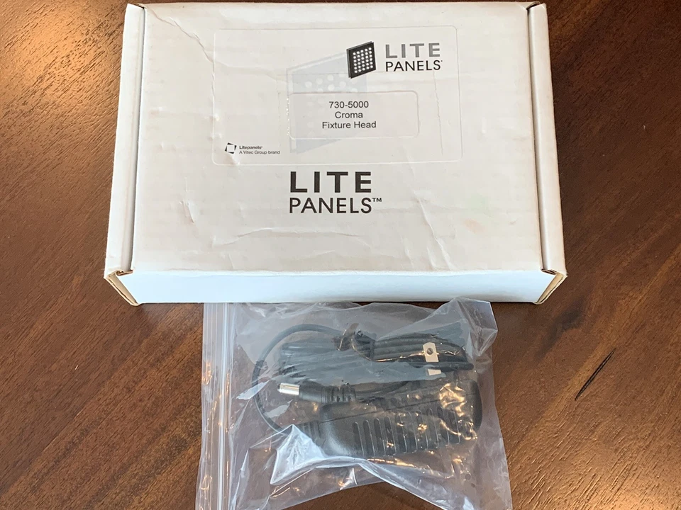 Litepanels CHROMA 730-5000 Bi-Color Portable Fixture Head ENG Light Set with PS - Image 2 of 4