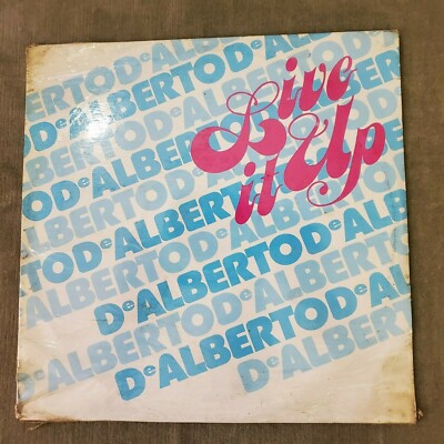 Alberto - Live It Up 12'' Vinyl mini album Sealed, Love People Records, Reggae