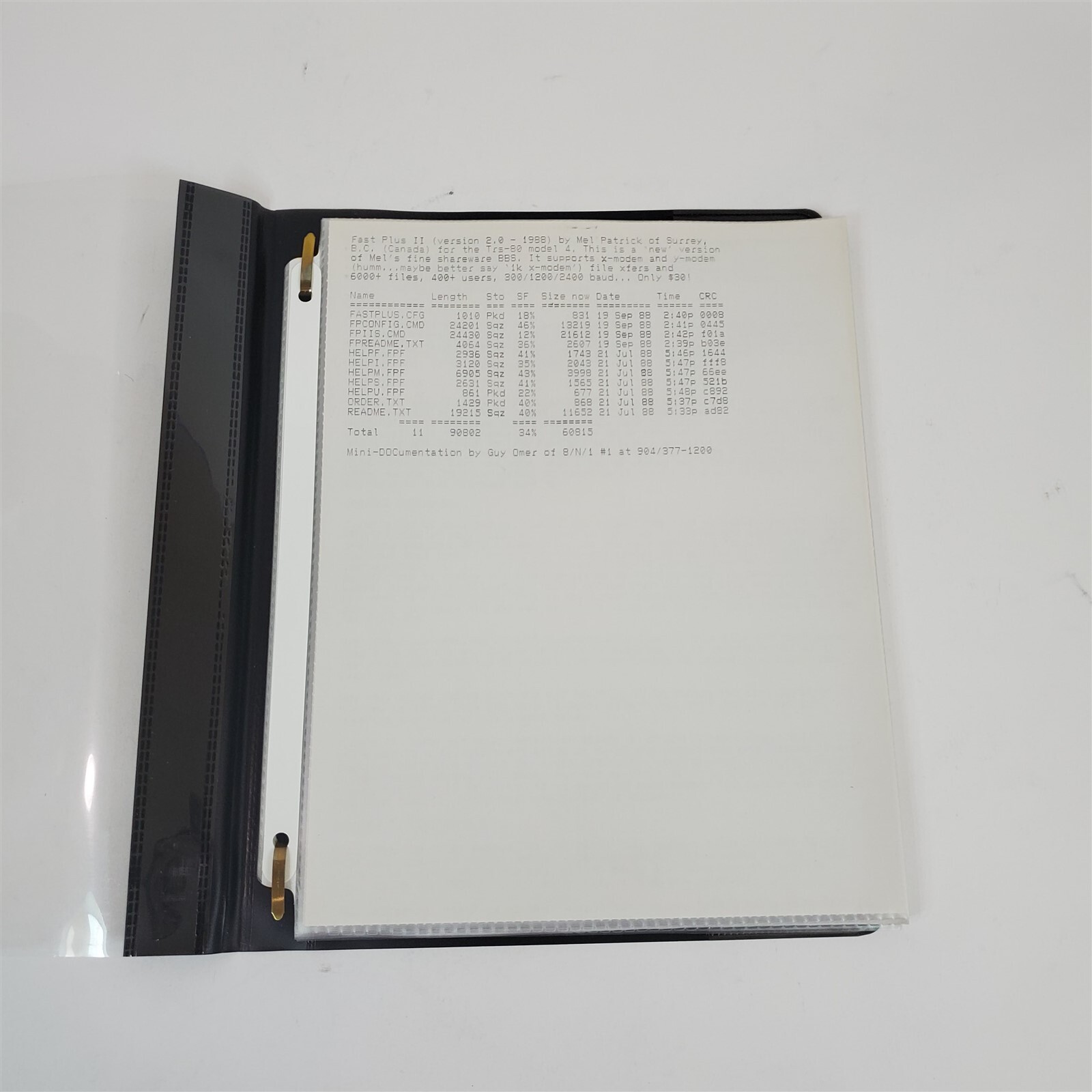Trs Matrix Vintage TRS-80 Model 4 Fast Plus II Version 2.0 Documentation Dot ...