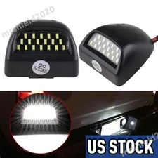 2xLED License Plate Light For Chevy Silverado Cadillac GMC Sierra 1500 2500 3500
