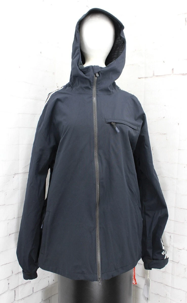 Volcom Nightbreaker Shell Snowboard Jacket, Men's Large Black