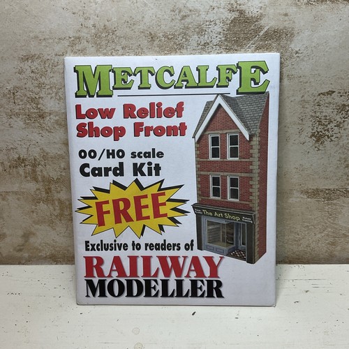 METCALFE LOW RELIEF SHOP FRONT CARD KIT. OO/HO GAUGE KIT