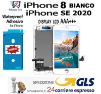 Display Iphone 8 / SE 2020 Weiss LCD Touchscreen QualitÄT WIE Original GLS