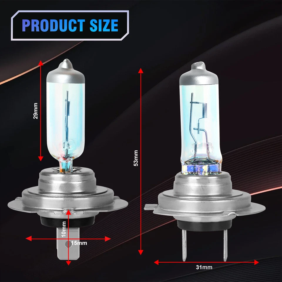Combo faros halógenos bombillas de haz alto y bajo para Subaru B9 Tribeca 2006-2007 Foto 2 de 4