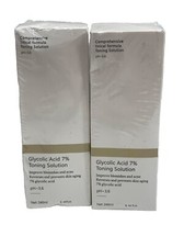 Glycolic Acid 7% Toning Solution 240ml 8.44 fl oz Blemishes and Acne - 2 Pack