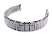 Minott Flex Uhrenarmband Edelstahl Zugband Mit Teleskop-Anstoß 20985