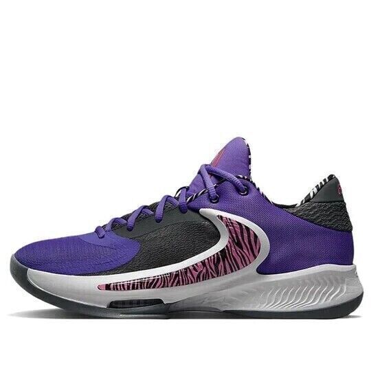 Nike Zoom Freak 4 Lightning Purple Black Pink DO9680-500 - Size 8 Size 8 - Nike Zoom Freak 4 NRG Lightning for sale online | eBay main image 2
