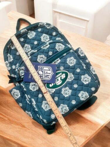 Vera Bradley NFL kleiner Rucksack aus Baumwolle (New York Jets) - Bild 4 von 9