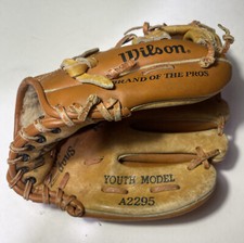 Wilson Youth Model A2295 Right Hand Throwing Glove Endorsed By George Brett