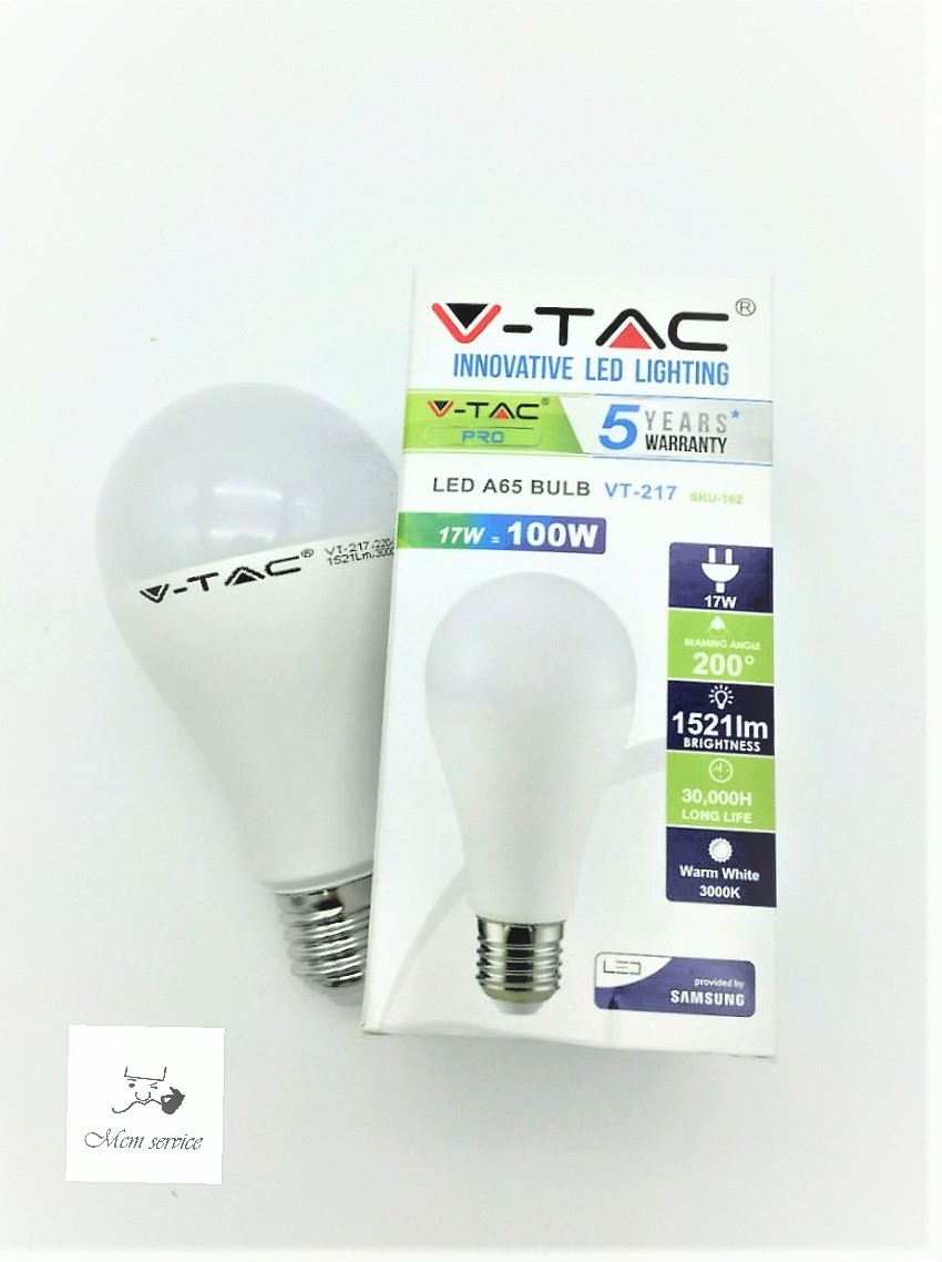OFFERTA 10X Lampadine LED E27 17W Samsung Chip - Massimo Risparmio