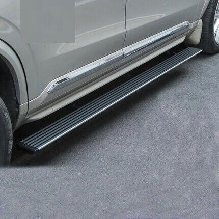 Black Deployable Electric Running Board fits for Highlander 2021-2024 Nerf Bars - Picture 9 of 14