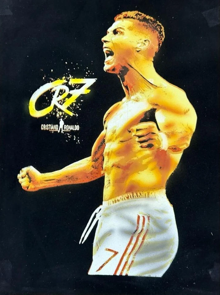 Limitierte Fußball Textilposter - Bild 2 von 4