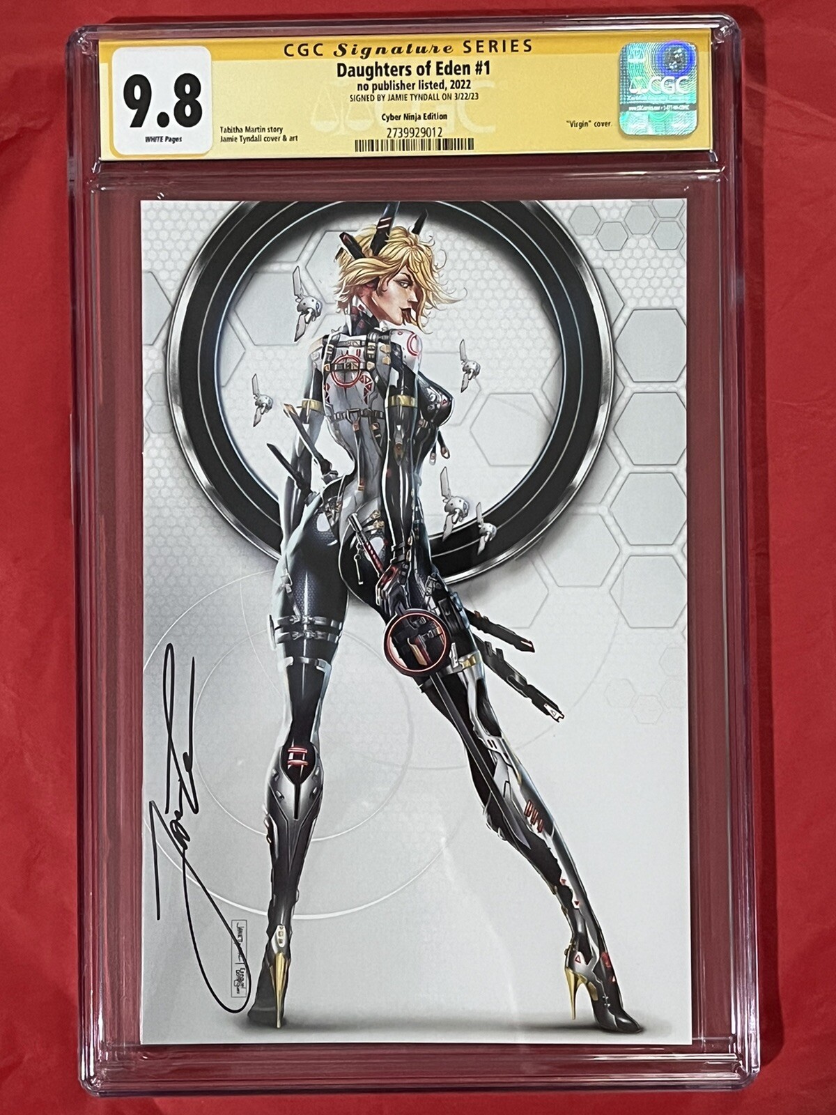 YOUNGBLOOD #1 GOLD FOIL VIRGIN CGC SS 9.8 Mark Spears Image 2025 LE 40! Sign/Rem main image 1