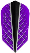 Purple Harrows Slim QUANTUM-X Dart Flights: 3 per set