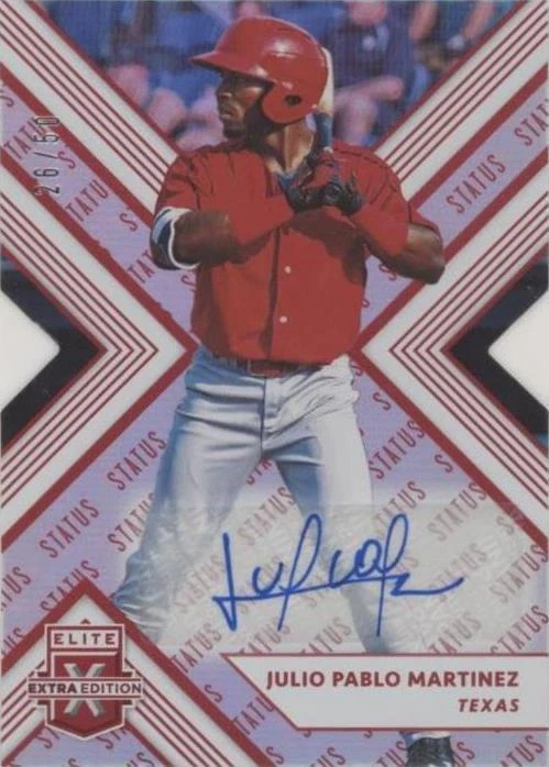 Status Red Die-Cut Autographs