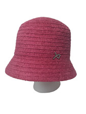 Vintage Betmar New York Hat Cloche Style, Dark Pink, Soft Feeling,