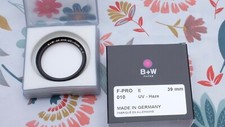 B+W 70061 010 filtre diamètre 39mm 39 UV-Haze 1x E. F-PRO