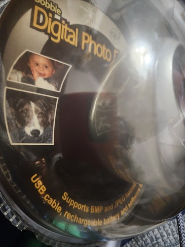 Bobble Digital Photo Frame Egg. New Hot Gray Color - Picture 3 of 6