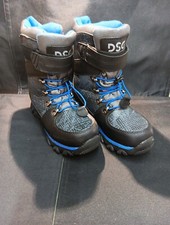 DSG Kids Snow Boots Thinsulated Black/Blue0 Size 4 QCWBB18