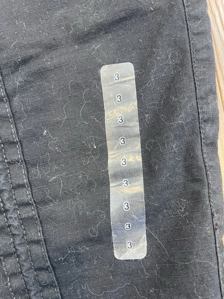 Pantalones capri cargo negros Arizona Jean Co para mujer con cordón talla 11 nuevos con etiquetas Foto 4 de 4