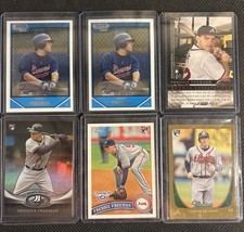 Lot of 6 - 2011 Freddie Freeman Rookie - 1st Bowman Chrome Bowman Gold + More