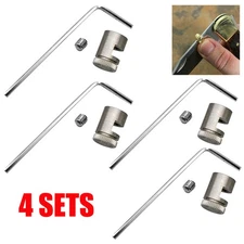 4X Stainless Steel Thumb Stud Knives For Buck 110 and other Folding knife USA