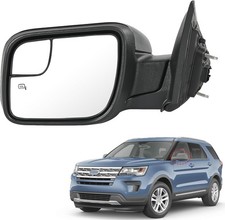 Door Mirror Left Driver Side Replacement For Ford Explorer 2012-2019, Replace...