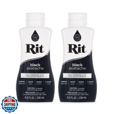 Rit Dye Multi-Purpose Liquid 8 OZ. | Great for Clothing, Accessories, Décor, 