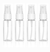 SOPSTUO 20ml Spray Bottles - 4 Pack Fine Mist Atomiser Empty Travel