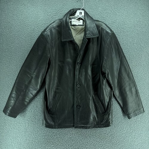 Joseph Barry Lammfelljacke Herren Medium bis XL schwarz Leder