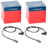 2X Bremi ABS-SENSOREN Hinten Passend FÜR CitroËN Berlingo Xsara Peugeot Partner
