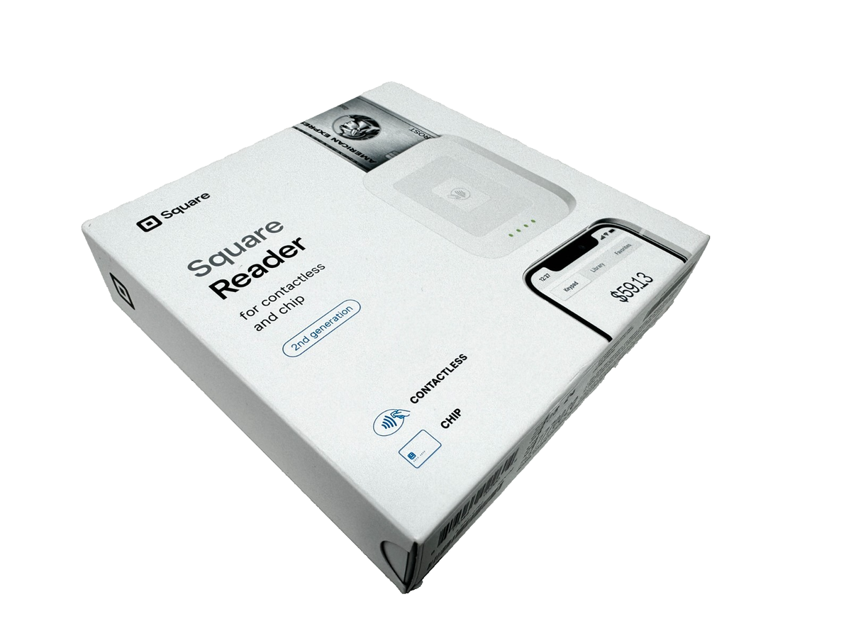 Square A-SKU-0792 Credit Card Reader for Contactless and Chip