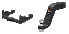 CURT Trailer Hitch Class 5 Towing Kit 2.5in Receiver Tow Ball Mount 15802-45374