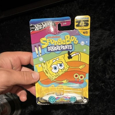 Hot Wheels SpongeBob SquarePants 4/5 1:64 Diecast Car 2023 Unopened Box 3+