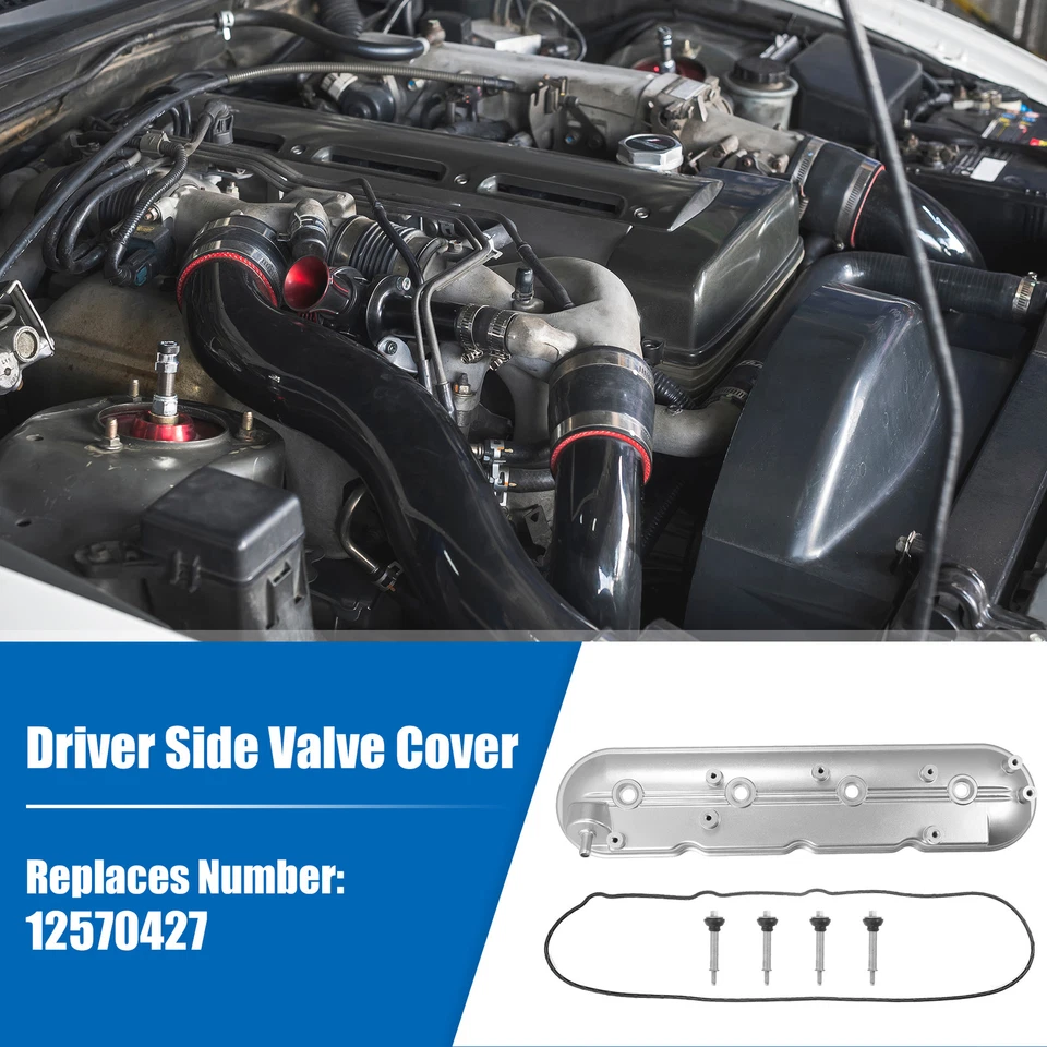 Valve Cover Single Custom for Chevy Silverado Tahoe Custom for GMC Sierra - Image 3 of 4