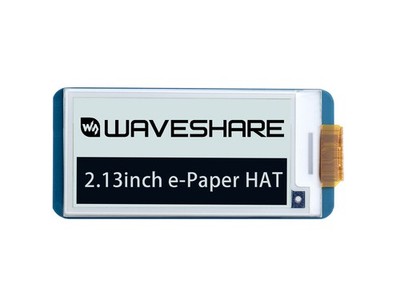 Waveshare 2.13'' 250×122 ePaper e-Ink Display HAT für Raspberry Pi 3 2 Zero