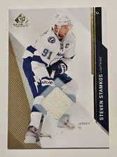 2014-15 SP Game Used Steven Stamkos Game Used Jersey #6 Lightning