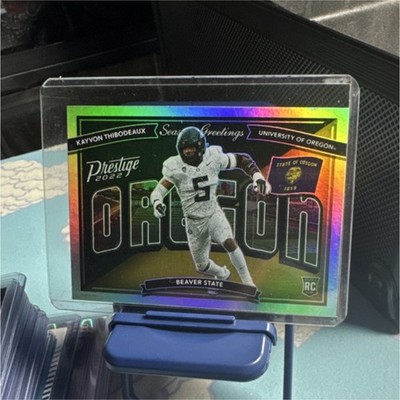 Panini Prestige Seasons Greetings - Kayvon Thibodeaux #SG-18 Oregon Ducks RC