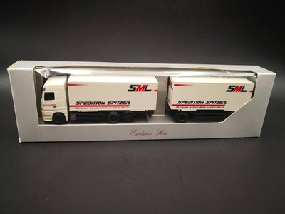 Herpa MB Actros MP1 ''SML Spedition Spitzer'' Hängerzug *Vi1004-1-3030