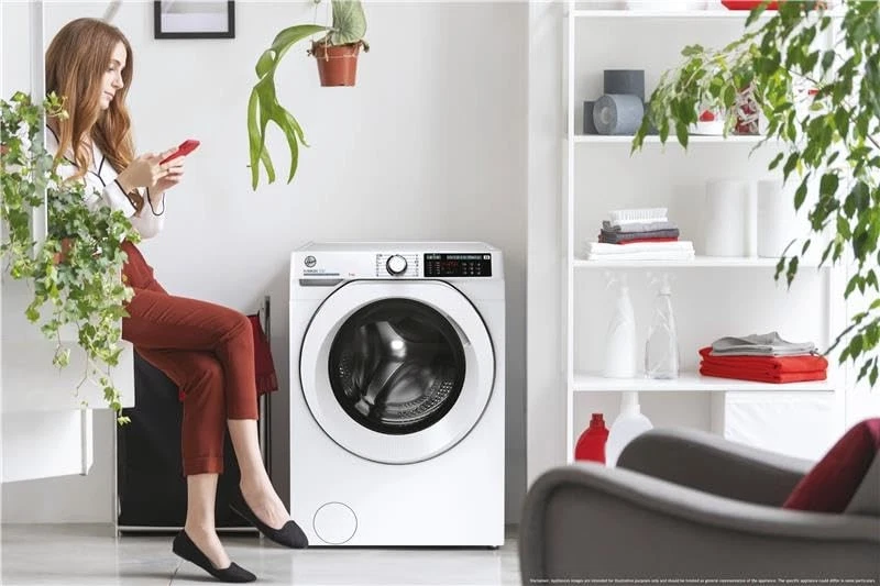 Hoover HW4 27AMC7/1 S H WASH 500 Lavatrice Smart 7 Kg 1200 Giri Wi Fi Bluetooth - Immagine 3 di 3