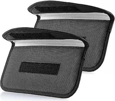 2 Pack Faraday Bags for Car Keys and Cell Phone, Signal Blocking Key Pouch Walle