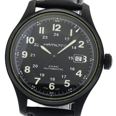 HAMILTON Khaki field H705750 black Dial Automatic Men's Watch_944941