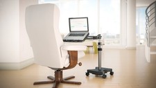 PRIOR MODEL LEVO G2 Deluxe Rolling Laptop Sta...
