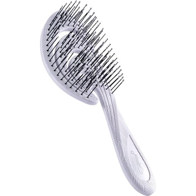 Ninabella Organic Detangling Hair Brush for adult - Hair Straightening - White